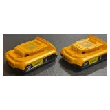 DEWALT 20V MAX 2 Ah Lithium Ion Batteries