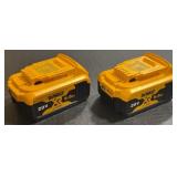 DEWALT 20V 5.0 Ah Lithium Ion Batteries