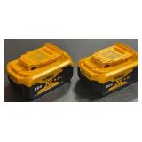 DEWALT 20V 5.0 Ah Lithium Ion Batteries
