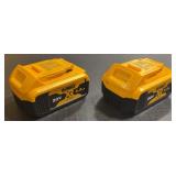 DEWALT 20V 5.0 Ah Lithium Ion Batteries