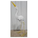 44" Metal Great Egret