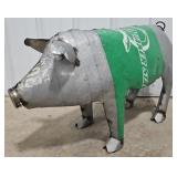 19" Quaker State Metal Pig