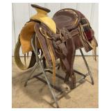 15" Traditional Mexican Charro Saddle