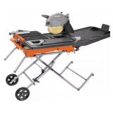 RIDGID 15amp 10ï¿½ Wet Tile Saw with Portable Stand