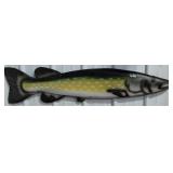 47" Wooden Fish Wall Hanging