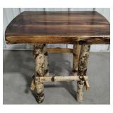 22" Reclaimed Wood Side Table