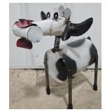 15" Metal Dairy Cow