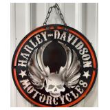 15ï¿½ Harley Davidson Motorcycles Single Sided Metal