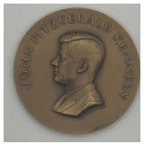 1968 Bronze Robert F. Kennedy 3" Medal & 1961 Joh