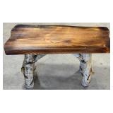 33ï¿½ Reclaimed Wood Bench