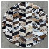 36" 100% Natural Hair Cowhide Rug