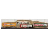 Mobil Oil, Sinclair, Champion, & NGK Spark Plugs S