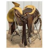 15" Traditional Mexican Charro Saddle