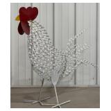 32.5" Metal Rooster