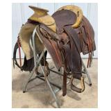 15" Traditional Mexican Charro Saddle