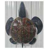 24" Metal Turtle Wall Hanging