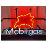 14" Mobil Gas Pegasus Neon Sign