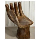 33" Wooden Hand Seat