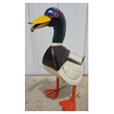 20" Metal Mallard Duck