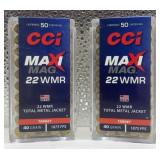 CCi Maxi Mag .22 WMR Total Metal Jacket Cartridges