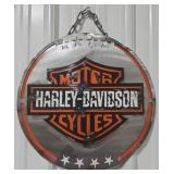 15" Harley Davidson Motorcycles Single Sided Meta