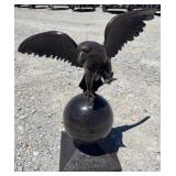26" Aluminum Eagle Garden Art