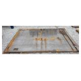 (2) 72" x 105" Steel Plate, 3/4" Thick