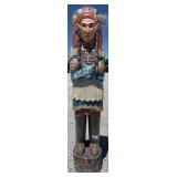 76ï¿½ Cigars Store Indian Wood Statue
