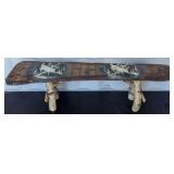 59.5" Rustic Reclaimed Wood Bench