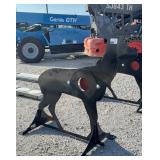 3/8ï¿½ AR500 Steel Deer Shooting Target