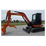 2016 Hitachi ZX55USR-5A Mini Excavator