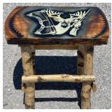 24" Reclaimed Wood Side Table