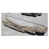 4" Natural Face Bluestone Steps, Sawn Top