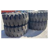 (4) Galaxy 23.5-25 Tubeless LHD-500 20 Ply Loader