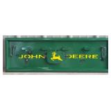35" John Deere Tailgate Single Sided Metal Sign