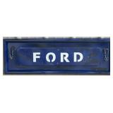 35" Ford Tailgate Single Sided Metal Sign
