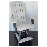 Outdoor Poly Swivel Balcony Chair