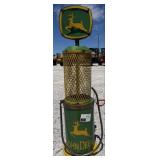 37" John Deere Metal Gas Pump