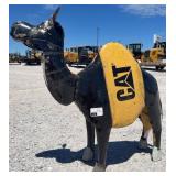 41" CAT Metal Camel Garden Art