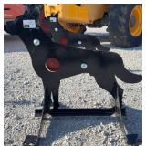 3/8ï¿½ AR500 Steel Coyote Shooting Target