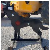 3/8ï¿½ AR500 Steel Coyote Shooting Target