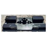Quick Attach 2" Receiver w/ Chain Buckets, Pin/Ho