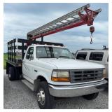 1997 Ford F-Super Duty Crane Truck