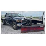 2008 Dodge Ram 2500 ST Flatbed Plow Truck