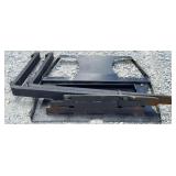 42ï¿½ Mini Skid Steer Quick Attach Forks