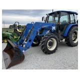 New Holland TL100A Loader Tractor