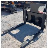 36ï¿½ Mini Skid Steer Quick Attach Forks