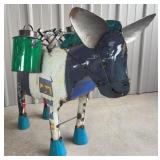 26" Metal Donkey