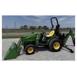 John Deere 2520 Loader Backhoe Tractor