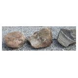(3) Landscape Rocks, 26" x 22" x 12"